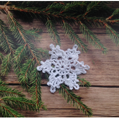 Crystal Snowflake Crochet Pattern