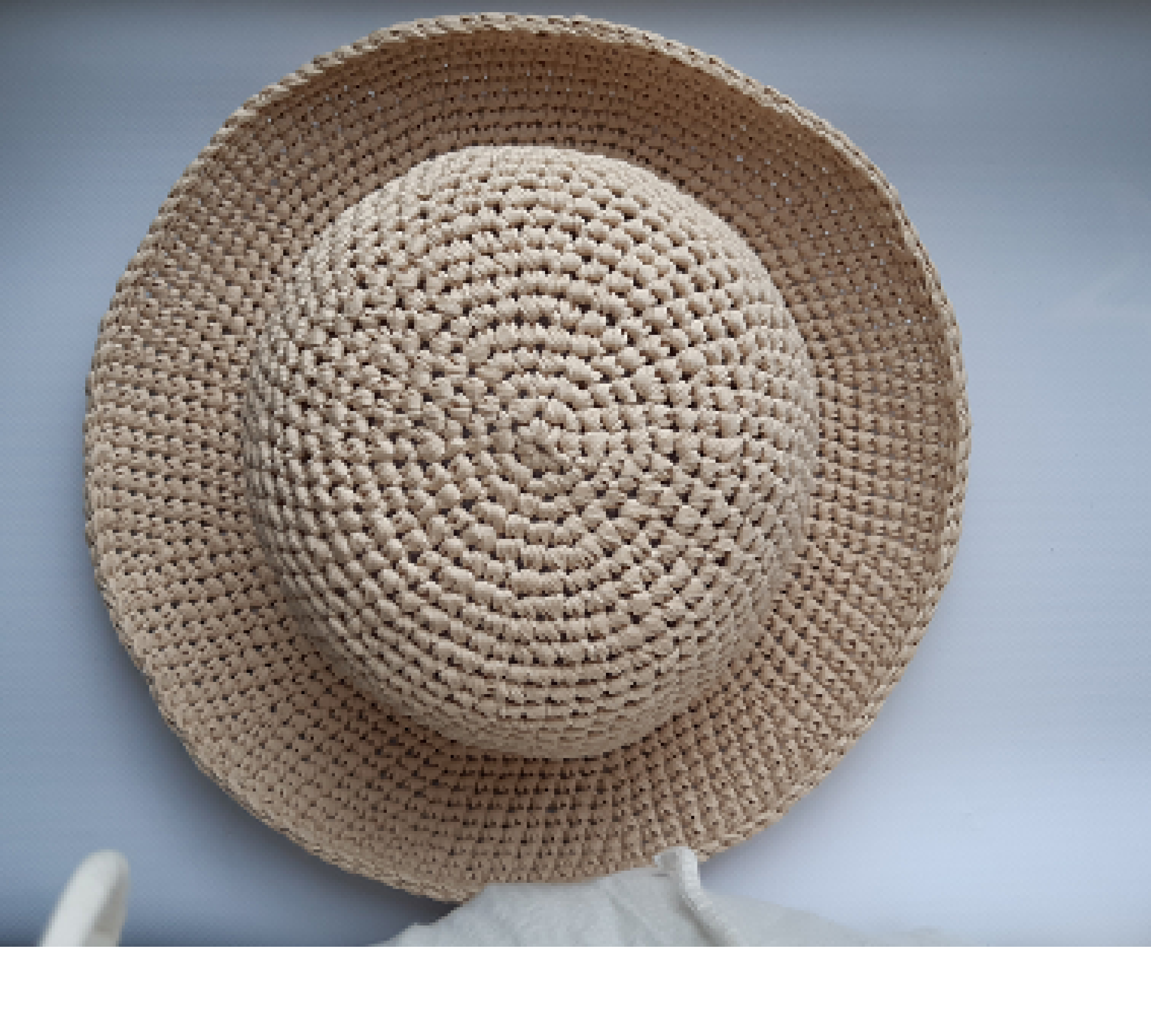 Raffia Hat Crochet Pattern