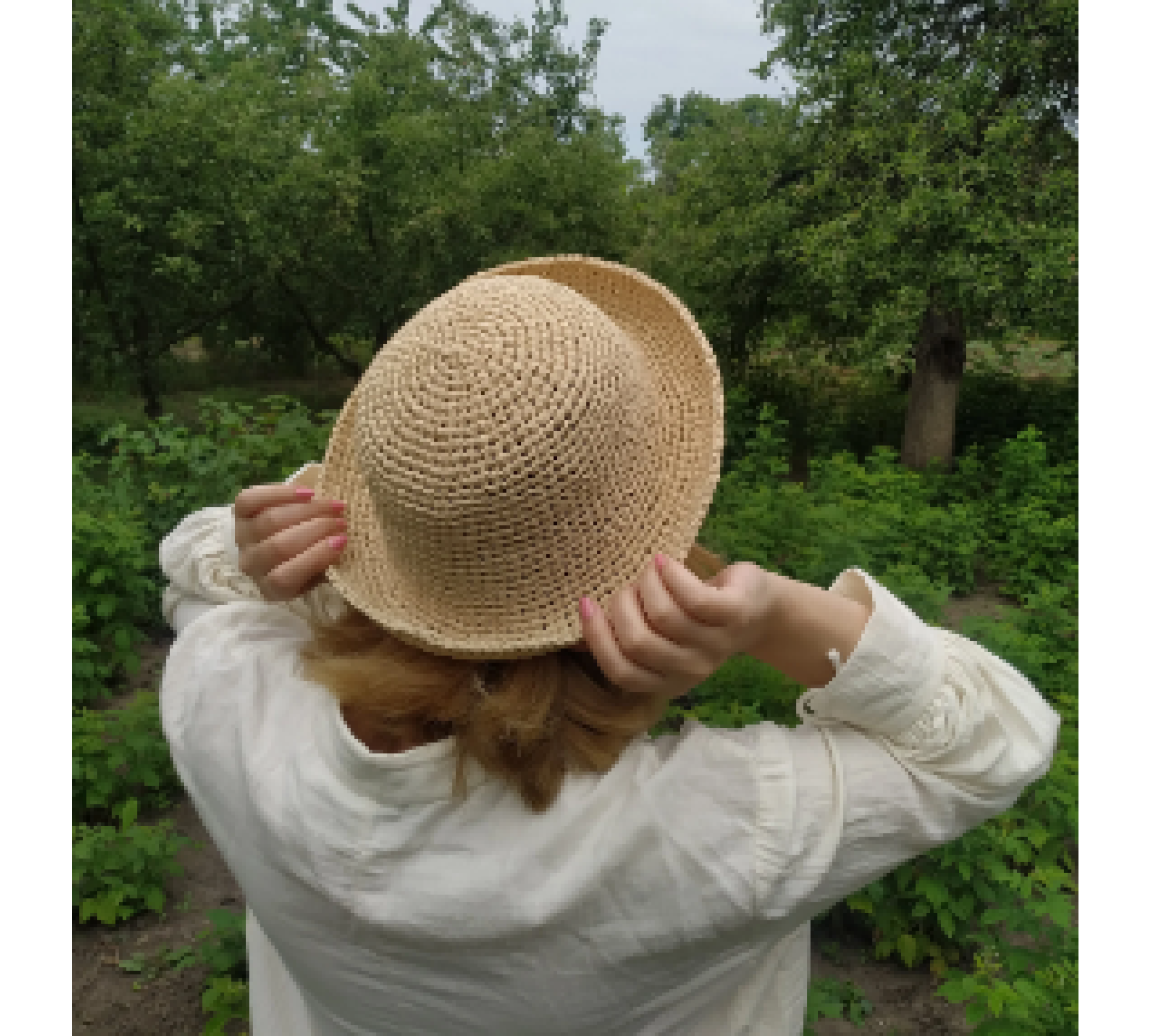 Raffia Hat Crochet Pattern