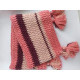 Striped Crochet Snood Pattern