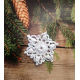 Popcorn Snowflake Crochet Pattern